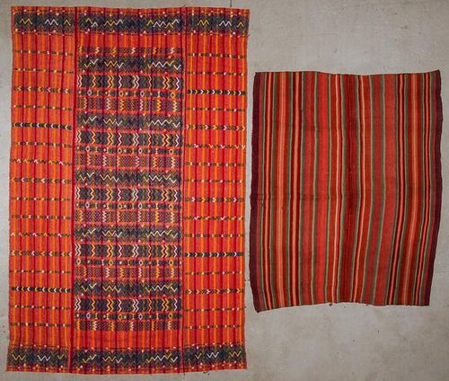 2 Semi-Antique Central/South American Flat-Weaves