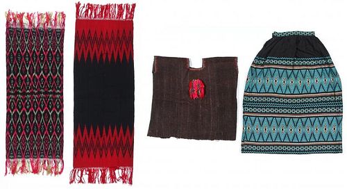 4 Vintage South American/Latin American Textiles