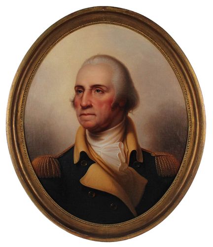Oil on Canvas, Portrait of George Washington