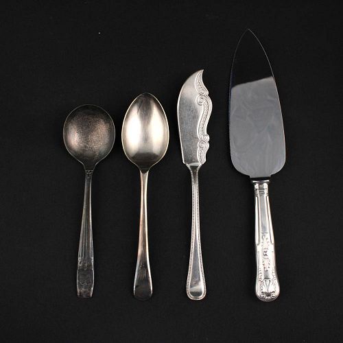 Collection of Silver Plated Flatware