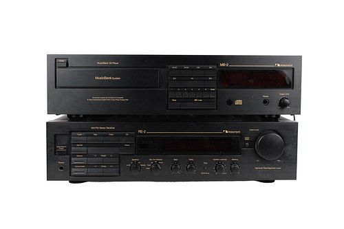 Nakamichi AM/FM Stereo Receiver and CD Player