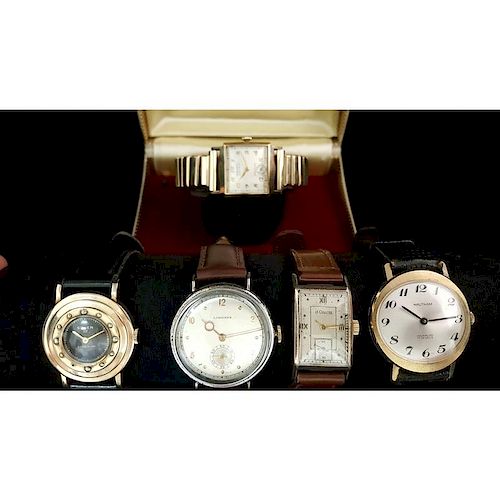 Mid-Century Wrist Watch Grouping