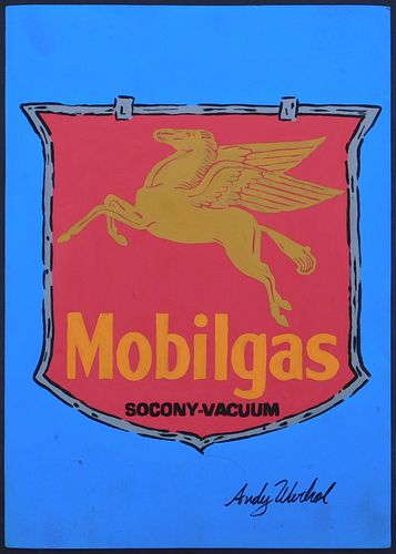 Andy Warhol: Mobile Gas Logo