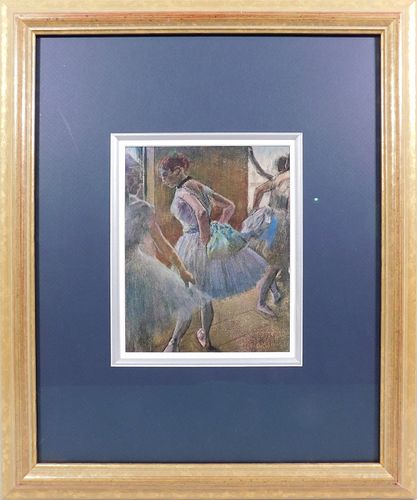 Edgar Degas: Dancers in the Wings…