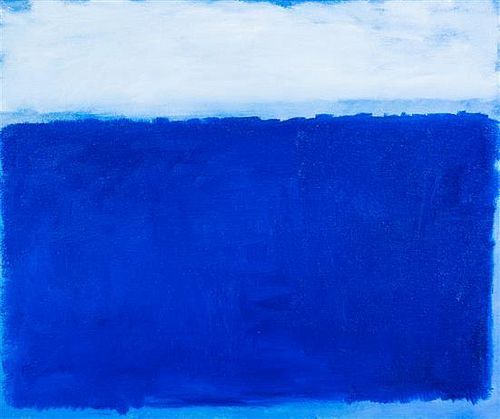 James F. Dicke, (American, b. 1945), Untitled (Blue), 1994