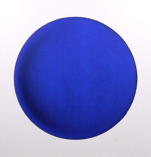 Yves Klein: Blue Disk