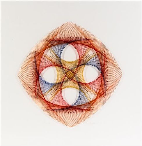 Sue Fuller, (American, 1916-2006), Untitled (String Composition), 1968