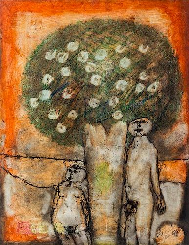 Douglas Portway, (South African, 1922-1993), The Tree