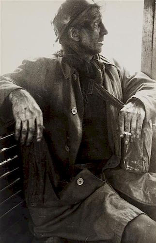 Robert Frank, (Swiss, b. 1924), Ben James, Welsh Miner, 1953