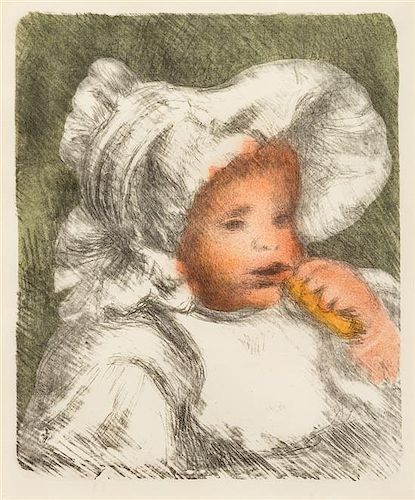 * Pierre-Auguste Renoir, (French, 1841-1919), L'Enfant au Biscuit (Jean Renoir), 1898-1899