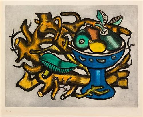 * After Fernand Leger, (French, 1881-1955), Le Compotier, 1952