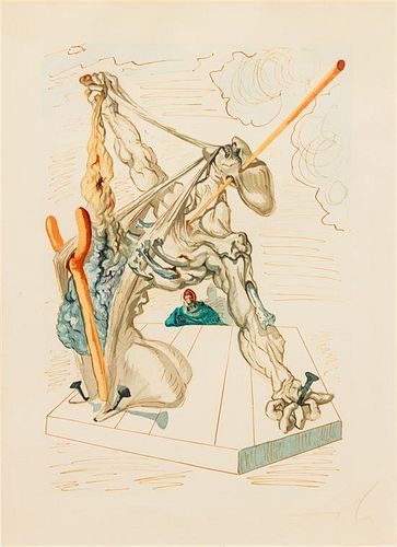 Salvador Dali, (Spanish, 1904-1989), Hell Canto 28 (from The Divine Comedy)