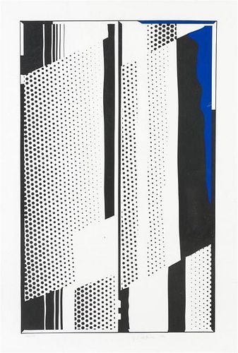 Roy Lichtenstein, (American, 1923-1997), Twin Mirrors, 1970