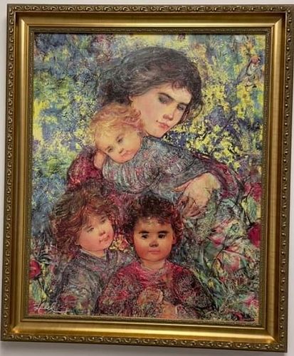 Hibel, Edna "Family Portrait"