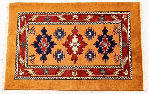 Persian Tabriz Handwoven Wool Rug, C. 2000, W 2' 4'' L 3' 6''