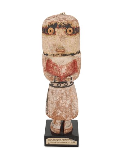 A Hopi katsina figure