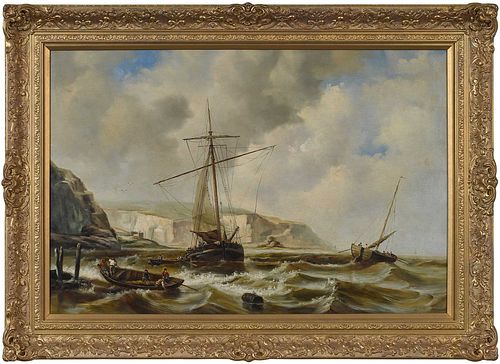 Decorative British Maritime Painting