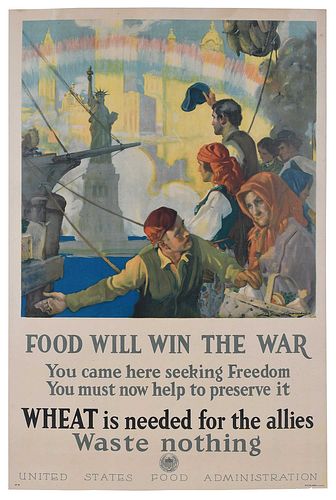 WWI Poster, Charles Edward Chambers