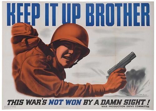 WWII Poster, Clayton Kenney