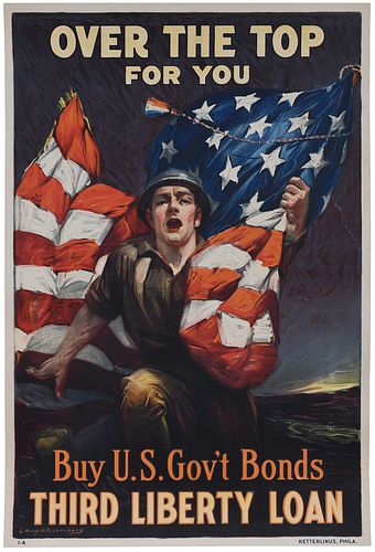 WWI Poster, Sidney H. Riesenberg