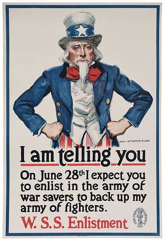 WWI Poster, James Montgomery Flagg