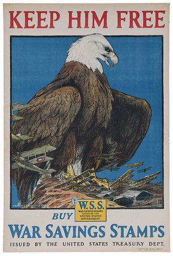 WWI Poster, Charles Livingston Bull 