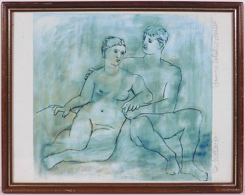 Pablo Picasso, After: The Lovers