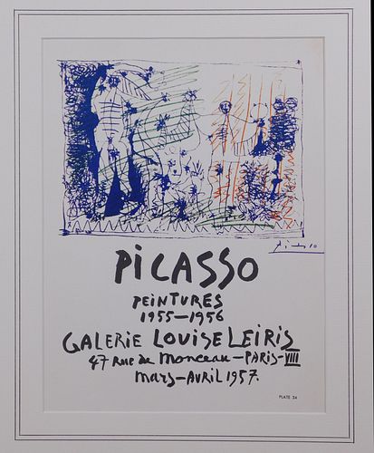 After Pablo Picasso: Peintures 1955-1956