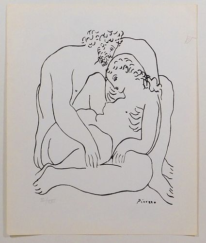 Style of Pablo Picasso: Entangled Figures
