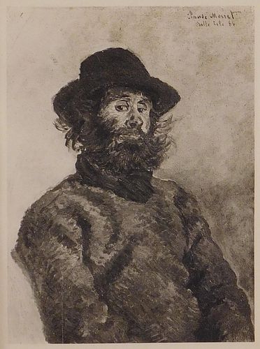 Claude Monet : Poly, Pecheur de Kirvillaouen, Belle-isle-en-mer (Fisherman of Kirvillaouen)