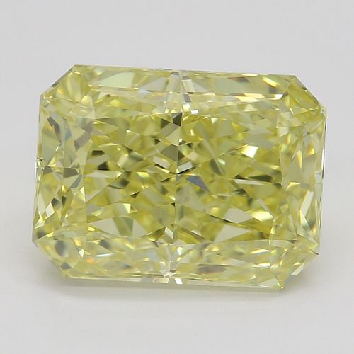 3.01 ct, Natural Fancy Yellow Even Color, IF, Radiant cut Diamond (GIA Graded), Appraised Value: $128,200 