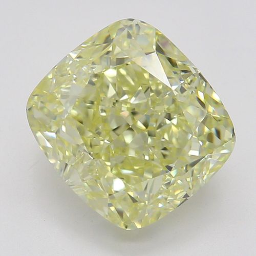 2.04 ct, Natural Fancy Yellow Even Color, VVS1, Cushion cut Diamond (GIA Graded), Appraised Value: $46,000 