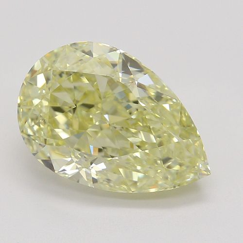 2.13 ct, Natural Fancy Yellow Even Color, VVS1, Pear cut Diamond (GIA Graded), Appraised Value: $52,100 