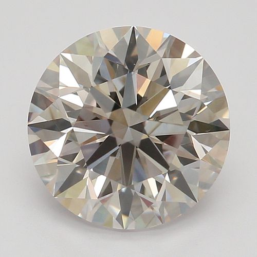 1.51 ct, Natural Fancy Light Pinkish Brown Even Color, VS2, Round cut Diamond (GIA Graded), Appraised Value: $42,800 
