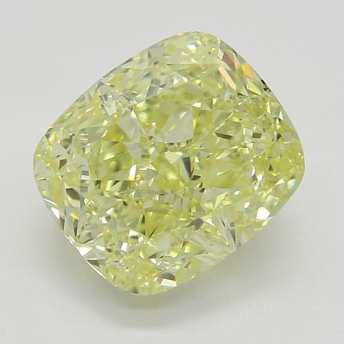 2.53 ct, Natural Fancy Yellow Even Color, VVS1, Cushion cut Diamond (GIA Graded), Appraised Value: $58,600 