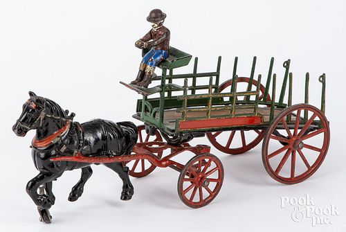 Pratt & Letchworth Buffalo Toy Works wagon