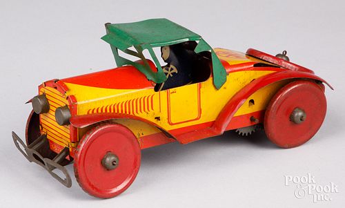 Marx tin wind-up roadster