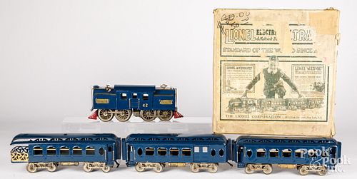 Lionel #350 four piece train set