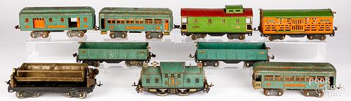 Lionel nine piece train set