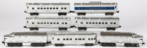 Lionel seven piece train set