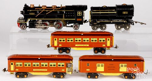Lionel five piece passenger train