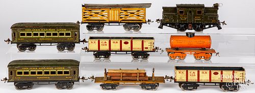 Ives eight piece train set
