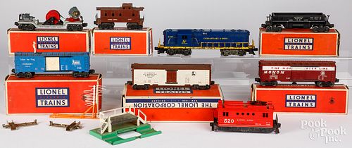 Lionel seven piece train set
