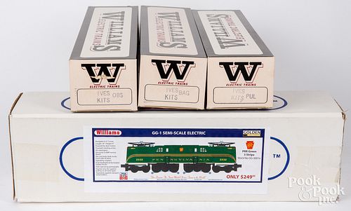 Williams four piece train set, in original boxes