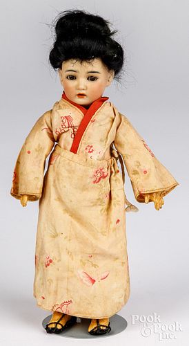 Simon & Halbig bisque head oriental doll