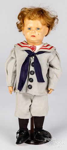 Schoenhut boy character doll