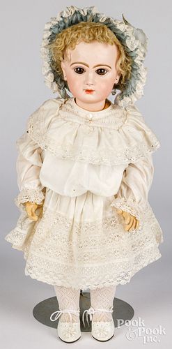 French Jumeau bisque head doll