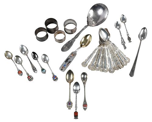 Group of Silver Table Items, 29 Pieces