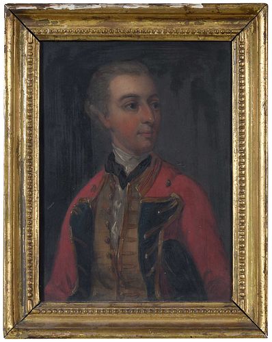 British Portrait of a Military Officer
