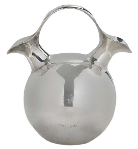 Tane Sterling Double Spouted Pitcher